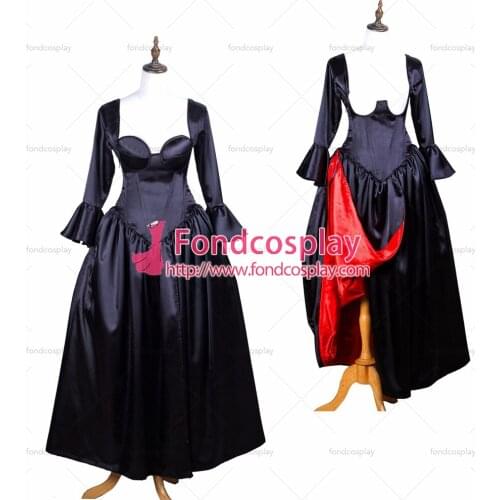 O dress - the Story of O - with bra Satin Tailor-made[G3718]