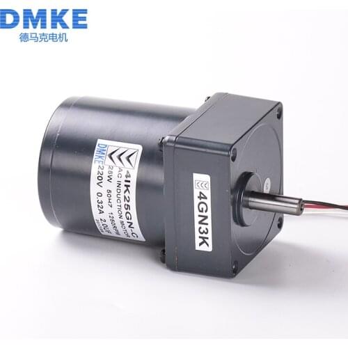 Customized 60hz 220volt 3 phase ac mini induction motor with encoder 25w 30w