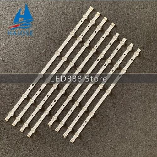 New 5set=40 PCS LED backlight strip for Samsung UE46H5373 UE46H6203 UN46FH6030F D3GE-460SMA-R2 D3GE-460SMB-R1 2013SVS46 3228N1