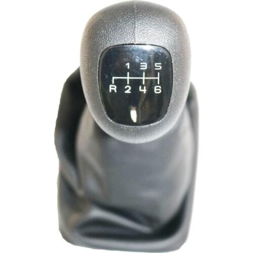 For Mercedes Benz W202 C (93-01) W208 CLK (97-03) W210 E (95-03) New 6 Speed Car Stick Gear Shift Knob With Leather Boot