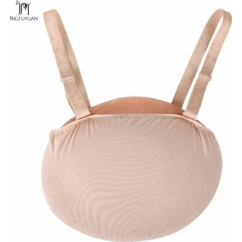 Silicone Cloth Bag Belly Fake Pregnancy Belly for Women and Actors New Design Cloth Bag Belly Fake Pretty Silicone Belly