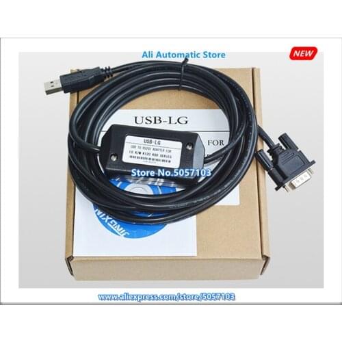 USB Interface K120S K7M-DR20U PLC programming Cable USB-LG