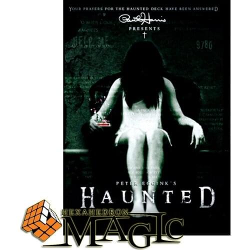 Haunted by Peter Eggink / close-up street card magic trick / wholesale / free shipping