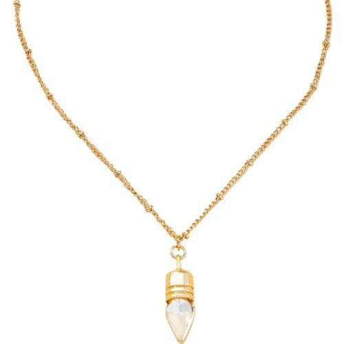 2021 Ins Gold Chain Spike irregular Summer Beach Choker Pendant Necklaces Trendy Korean Fashion Women Party Jewelry