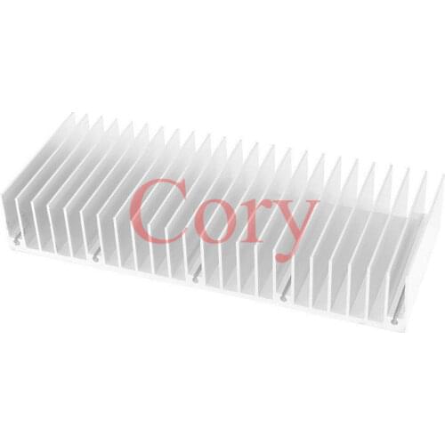 1PCS Aluminum Heatsink Cooling Fin 150mmx60mmx25mm Replacement for Power Amplifier