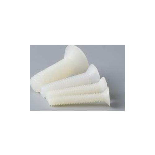 10pcs M5Cross flat head insulated plastic nylon bolt