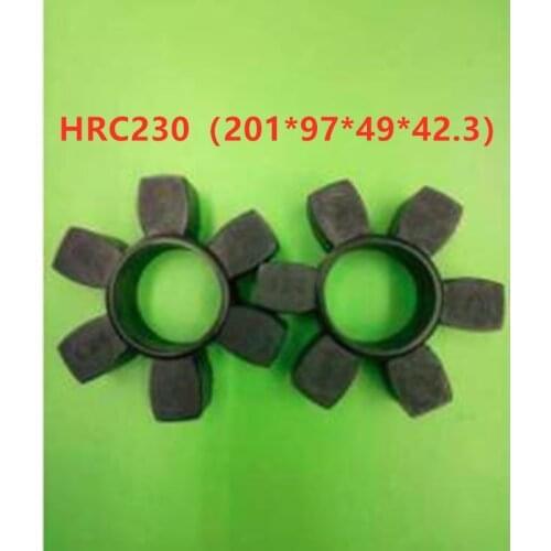2pcs Air Compressor Coupling Buffer Pad Rubber Hexagonal Elastic Block HRC110（95.8*44*21.5