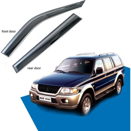 4pcs for mitsubishi nativa / Pajero Sport Windows visor (pls check your car is same as the photo)