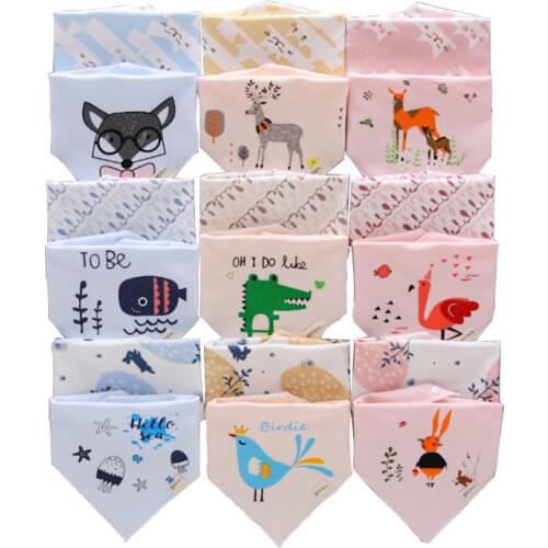 Wholesale 50PCS Cute Animal/Catoon Pet Puppy Dog Cat Bandanas Adjustable Dog Bandage Scarf Pet Collar Accessories Pet Supplies