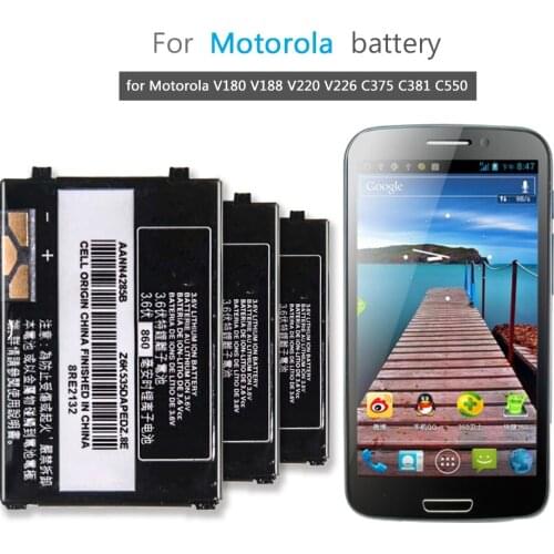 650mAh Battery AANN4285B for Motorola V180 V188 V220 V226 C375 C381 C550 Mobile Phone Li-ion Bateria