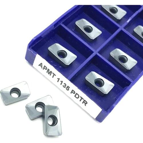 APMT1135 PDTR LT30 carbide insert milling insert CNC lathe tools APMT 1135 high quality Cutting tool turning insert hard alloy