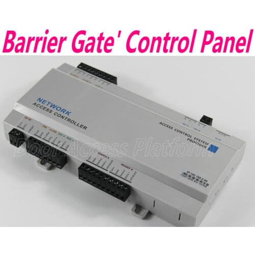 Car Barrier gates control panel access controller box for car entrance+car exit control TCP/IP+Web ip interface car parking pcb