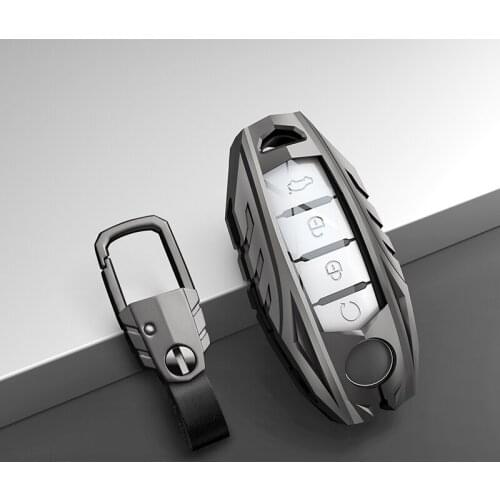 Zinc alloy Car Key Case Auto Key Protection Cover For Nissan Infiniti QX50 Q50L Car Holder Shell Car-Styling Accessories