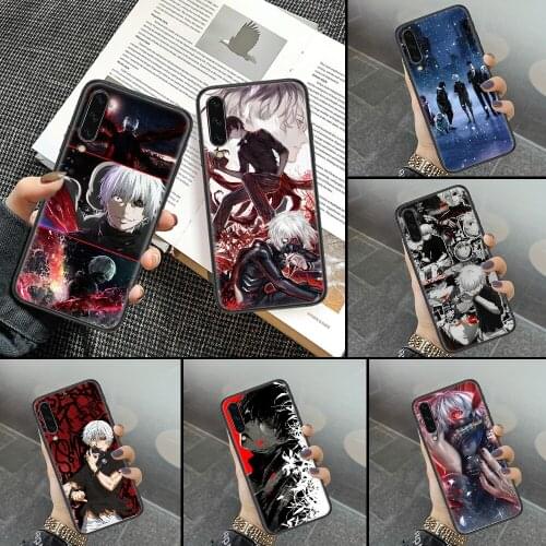Tokyo Ghoul Anime Kaneki Ken Phone case For Huawei P Mate P10 P20 P30 P40 10 20 Smart Z Pro Lite 2019 black trend bumper