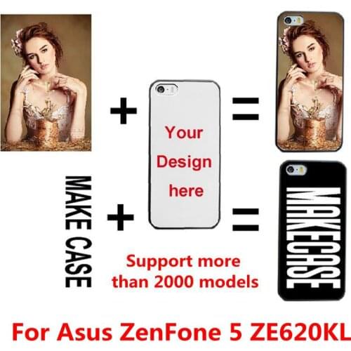 DIY Personalized custom photo name Customize printing your design picture cover case for Asus ZenFone 5 ZE620KL