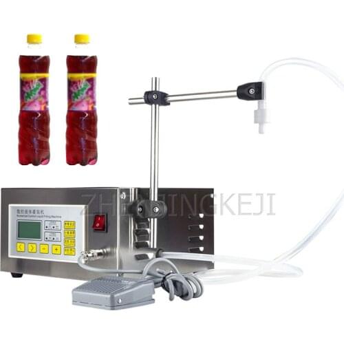 CNC Liquid Quantitative Filling Machine Beverage Mineral Water Lnk Small Desktop Automatic Packing Machine Tools And Equipment