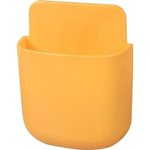 Storage Box Eco-friendly Punch Free Plastic Wall Mounted Storage Rack for Home Plastic storage container