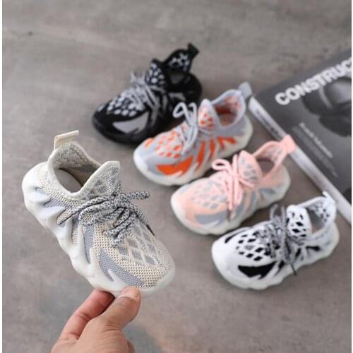 2021 New Fashion Baby Casual Shoes Kids Autumn Boys Sneakers Shoe Toddler Pu Leather Children Shoes Black White Sport Shoes