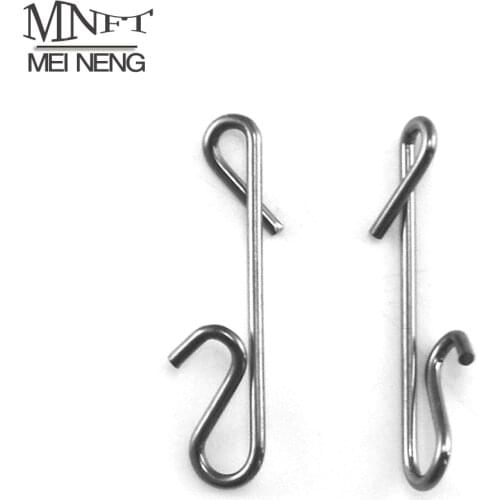 MNFT 300PCS/Lot Fishing Knotless Connector X-Safe Spin,Ideal for pike fishing , chasing Nordic big same, Perch,Zed ,Catfish Etc