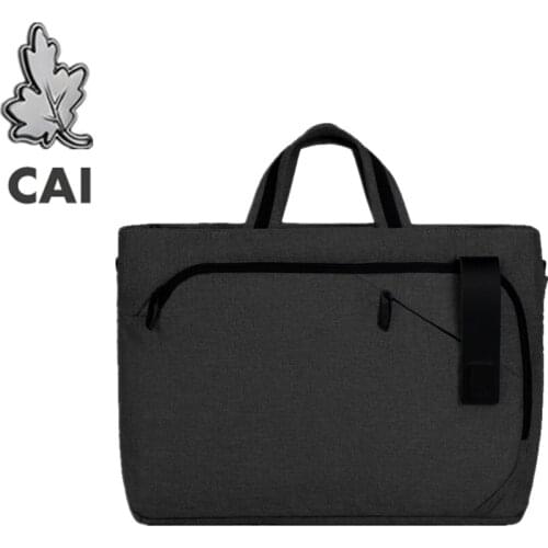 CAI Gentleman Business Men Briefcase Waterproof Laptop Crossbody Shoulder Bag 2019 Bags Anti-Theft Causal Handbag Gift Husband