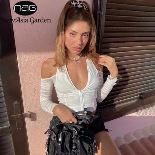 Женские футболки с длинным рукавом NewAsia Garden China At AliExpress