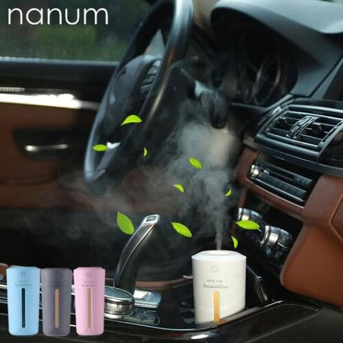 New Essential Oil Diffuser Mini Ultrasonic Colorful Light Cup Humidifier LED Night USB Aromatherapy Fogger Car Air Fresh