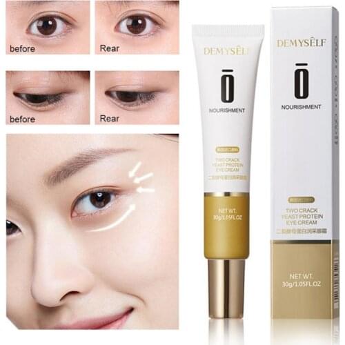 Eye Cream Peptide Yeast Anti-Wrinkle Anti-Age Remove Dark Circles Eye Care Against Puffiness And Bags Hydrate Eye Cream TXTB1