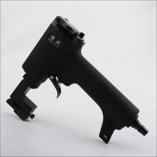 Pneumatic Punch Gun Metal Plate Punching Machine 3.2mm 4.2mm 5mm Hole Air Puncher For Metal Advertising Word