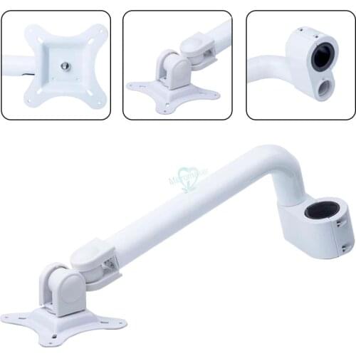 Dental Unit Post Mounted LCD Monitor Intraoral Camera Mount Arm Metal Dentist Tools