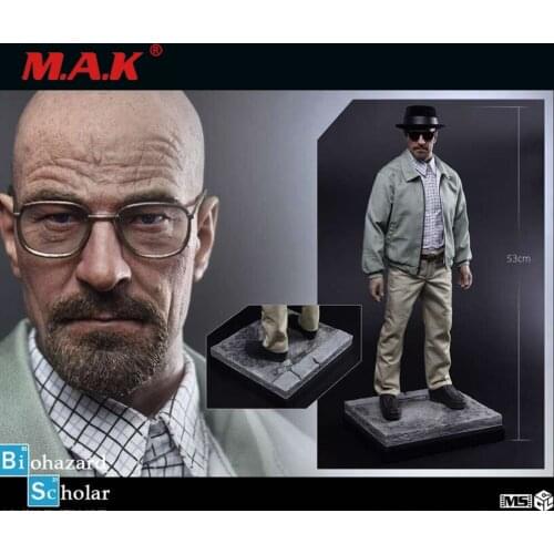 In Stock CGLTOYS MS01 1/4 Breaking Bad White Collection Garage Kit Statue for Fans Holiday Gift For Collection Full Set Figure