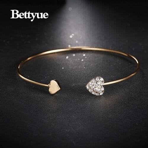 Bettyue Brand Fashion Charm Cheap Wholesale Zircon Metal Jewelry Bracelets For Woman Gothic Style Wedding Party Gifts