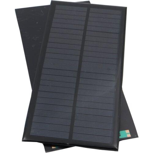 2pcs x Solar Panel 12V 2.5W 208MA Cell DIY Battery Charger Mini Solar Panel China Module Solar System Cells for Cell Charger Toy