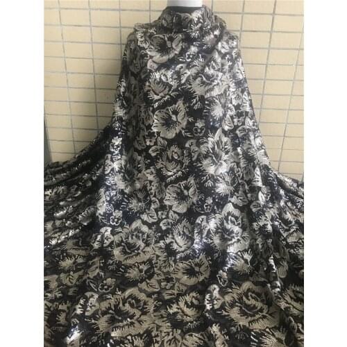 African Sequins Lace J-688688 French Nigerian Lace Fabric Bridal High Quality Swiss Embroidery Net Tulle Lace Fabric