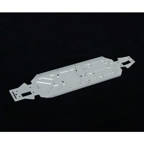 CNC 5mm Alloy Bottom Chassis for 1/5 Losi 5ive T Rovan LT King Motor X2