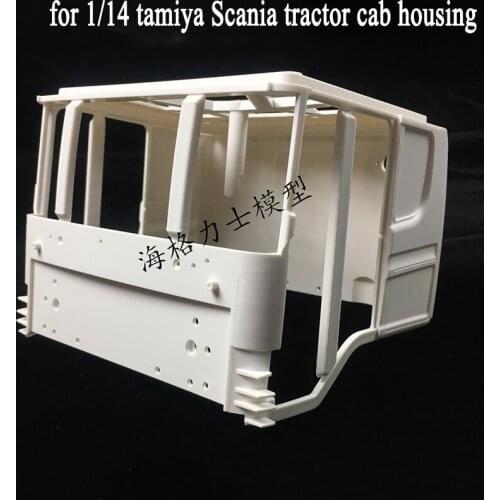 Cockpit Cockpit House Car Shell for 1/14 Tamiya RC Truck Car SCANIA R730 R470 R620 Diy Parts
