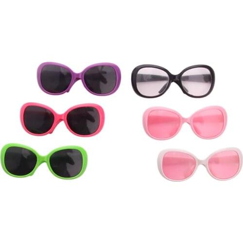 Doll Sunglasses Accessories Hot Selling Fashion Sunglasses Swimsuit Fit 18 Inch American Doll & 43 Cm Born Doll For Generation