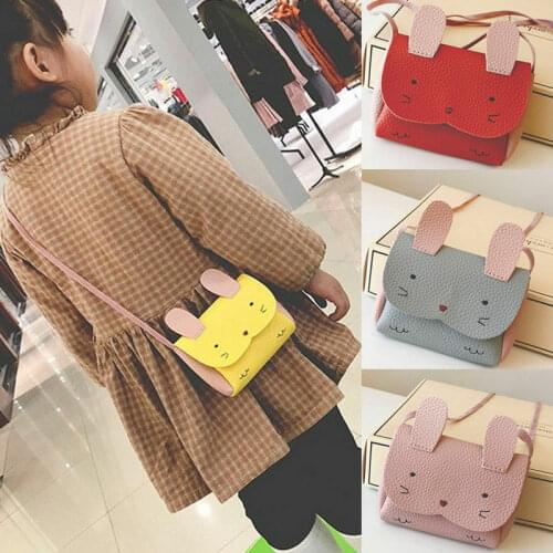 2019 New Lovely Crossbody Bag Baby Kids Girl Shoulder Toys Plush Bag Cute Animal Storage Messenger Bags Girls Cute Wallets Bags