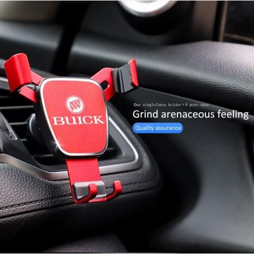 1 New Style Matte Car Accessories Phone Holder Gravity For Buick Regal Encore Lacrosse Enclave Envision Hideo GL8 Excelle XT