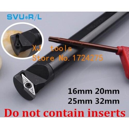 1PCS 16mm 20mm 25mm 32mm S16Q-SVUCR11 S20R-SVUCR16 S25S-SVUCR16 S32T-SVUCR16 SVUCL16 the Right/Left Hand CNC Turning Lathe tools
