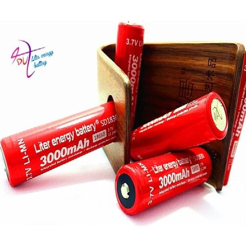 1PCS New Original Liter energy battery 18650B 3.7V 3000MAH SD18650 Rechargeable Li-ion battery for Notebook battery