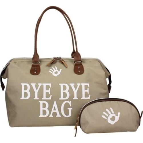 2021 Bye Bye Bag Mother Baby Care And Women Bag Tote Large Capacity Nappy Travel Nappy Bag Women 'S Fashion Bag organizer Baby