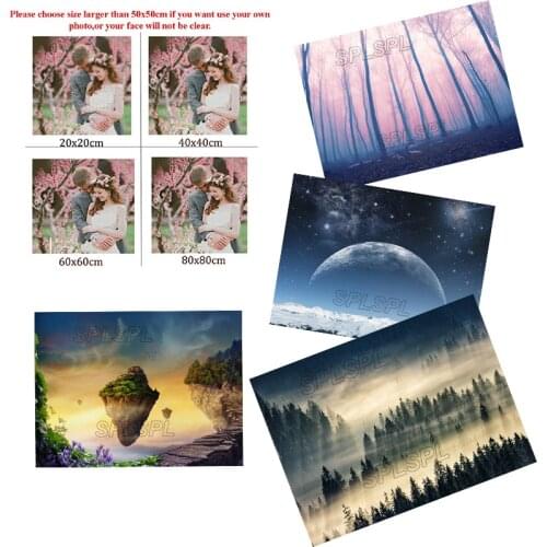 5D Diamond Painting Landscape New Product Diy Full Diamond Sky City Home Decoration Cross Stitch Kit Can Be Customized