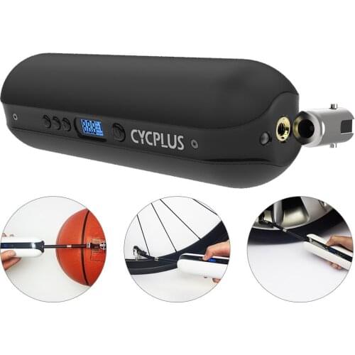 Car Air Inflator Motorcycle Tire Pump 150PSI Bike Electric Inflator Bicycle Air Pressure Pump Rechargeable Cordless Ball Pump