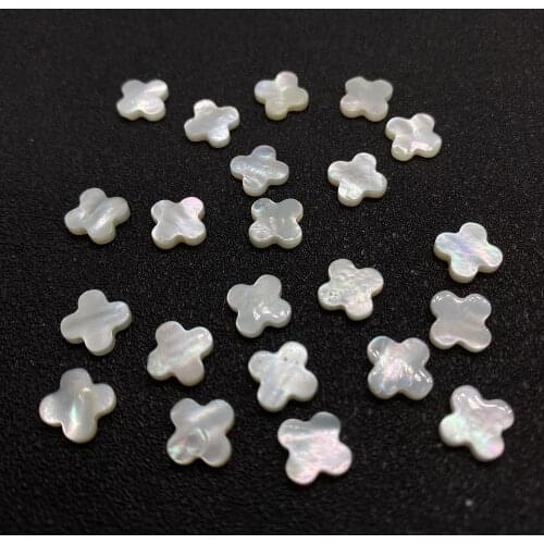 Freshwater Shell Beads Irregular Shape Small Pendant Necklace Earrings Handmade Fashion Shape Accessories Wholesale 0.8mm