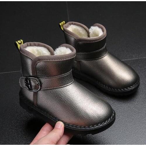 Daclay Leather Boots For Girls