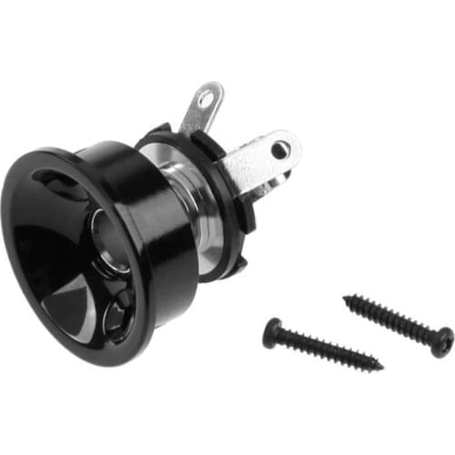 Electrosocket Jack Plate and Socket Assembly for Telecaster Gear Electric Guitar