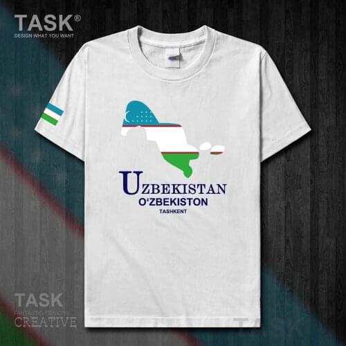Uzbekistan UZB Tashkent Mens T-shirt New Top T-shirt Short-sleeved clothes Sweatshirt National Team Country Summer Fashion 50