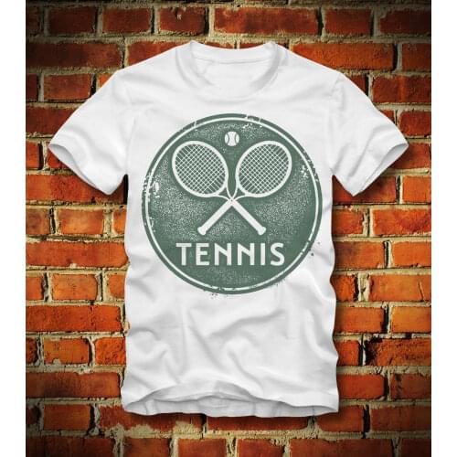 Hot Sale 100% cotton T SHIRT TENNI RETRO VINTAGE TRIKOT JERSEY TRAININGS LOGO OPEN Tee shirt