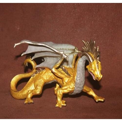 Simulation New Special Price Die-casting PVC Scene Myth Animal Model Toy Flying Dragon Home Display Collection Toys For Children