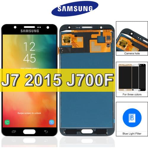 J7 Display For Samsung Galaxy J7 2015 J700 LCD Display Touch Screen Digitizer Assembly For Samsung J700F J700M J700H Screen